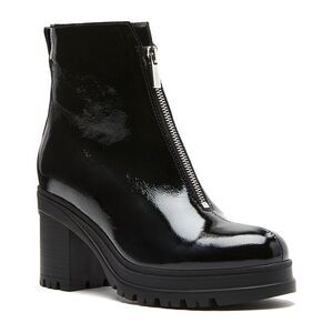 La Canadienne Penny Leather Bootie, Black